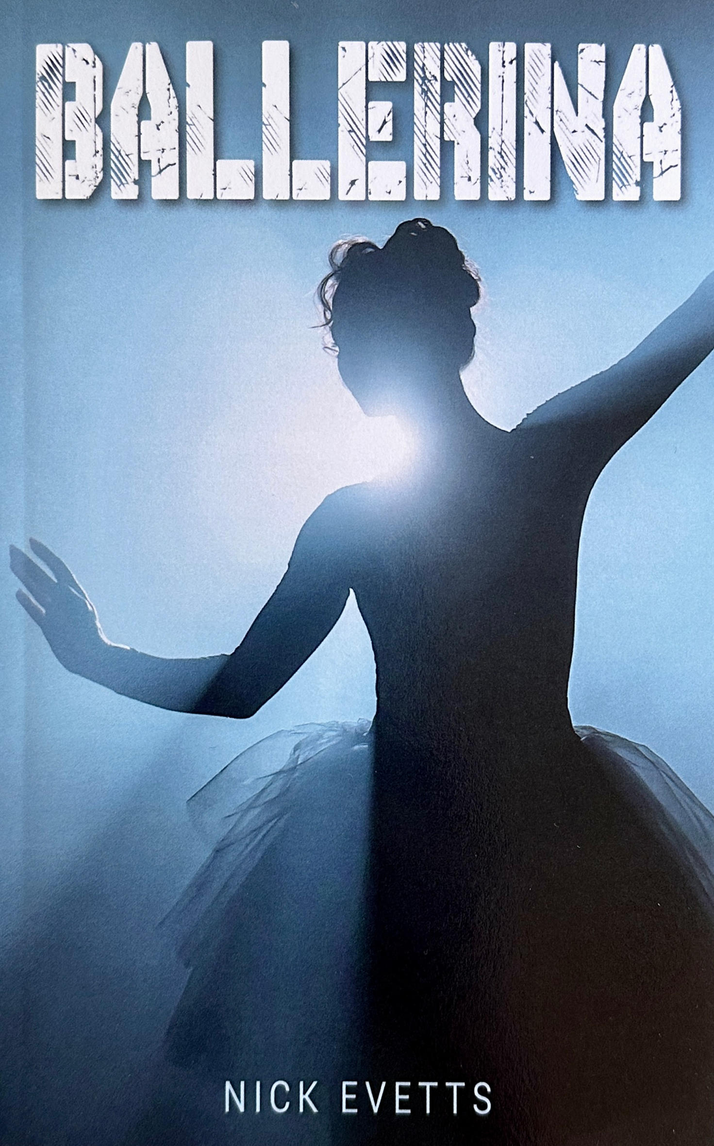 Ballerina front cover featuring the silhouette of a ballerina