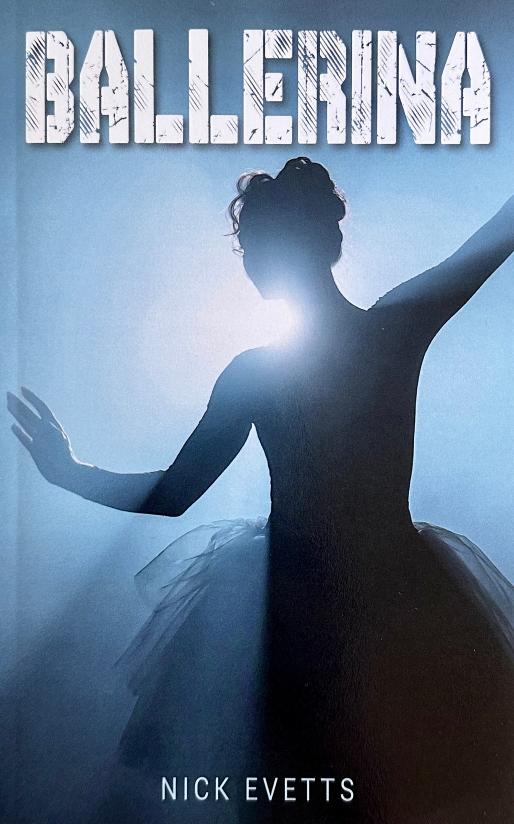 Ballerina front cover featuring the silhouette of a ballerina